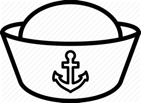 Sailor Hat Drawing | Free download on ClipArtMag