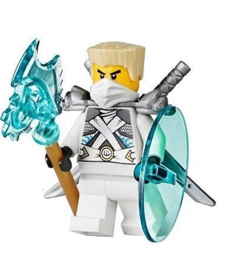 LEGO® Ninjago Minifig Zane Rebooted Titanium From 70728 Techno | eBay