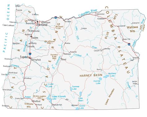 Portland Oregon Map - GIS Geography