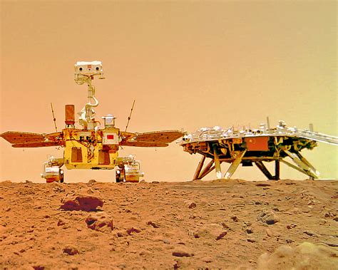 China's Zhurong Mars Rover Sends Back First Pictures from the Red Planet, Including a Selfie ...