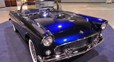 55 TBird Blue Belle | Custom cars paint, Car paint colors, Car colors