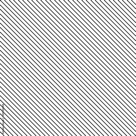 Diagonal stripe seamless pattern. Geometric classic black and white thin line background. Stock ...