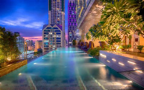 A Guide To Bangkok's Rooftop Pools | Bangkok hotel, Bangkok vacation, Grand hotel