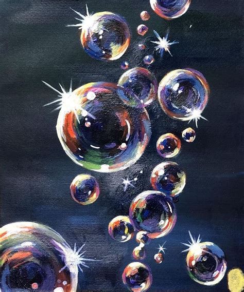 bubbles in 2023 | Art inspiration painting, Art painting, Painting art projects