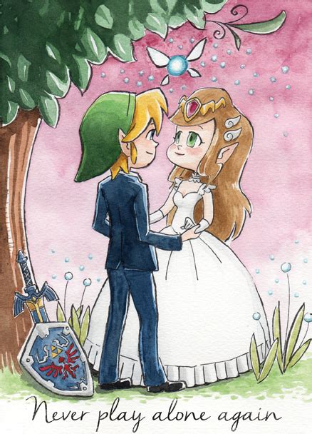 Zelda & Link wedding