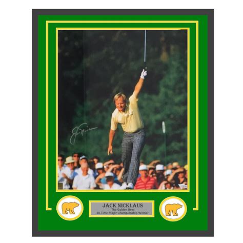 Jack Nicklaus Autographed Signed & Framed 16x20 Photo - Fanatics Authentic | Jack nicklaus ...