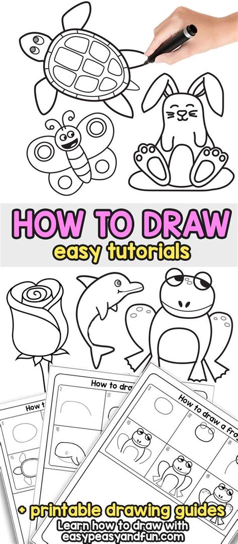 Beginner Cool Easy Drawings For Kids - canvas-mongoose