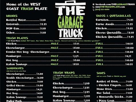 burger food truck menu ideas - Gayle Maynard