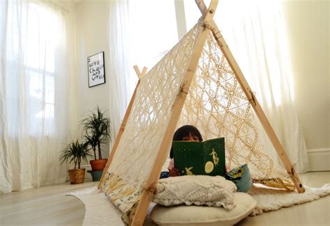 Make Your Own A-Frame Tent - A Beautiful Mess