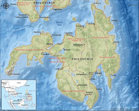 Mindanao Map