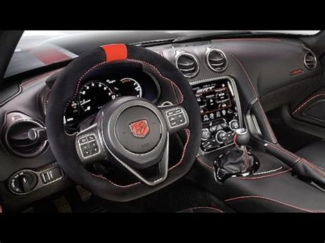 Viper ACR 2016 INTERIOR Dodge Viper ACR Sound American Supercar CARJAM ...