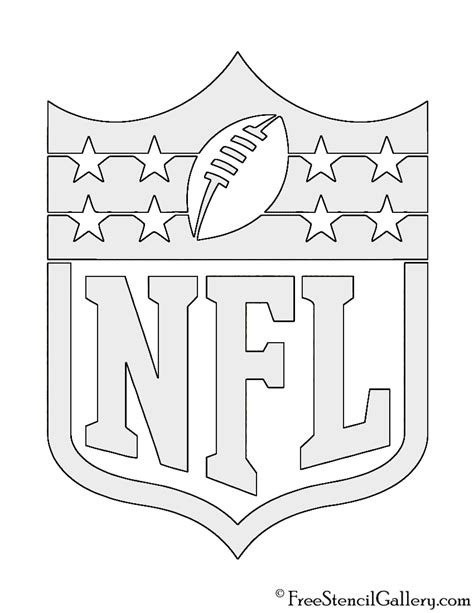 NFL Logo Stencil | Free Stencil Gallery