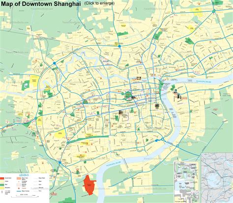 Shanghai Map Of China