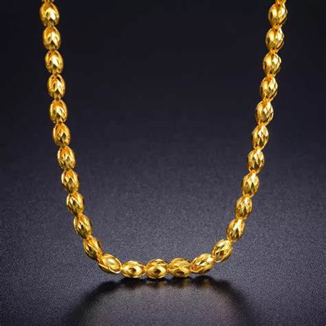 Men 24K Solid Gold 5 6mm 37g Fine Necklace Jewelry - Etsy