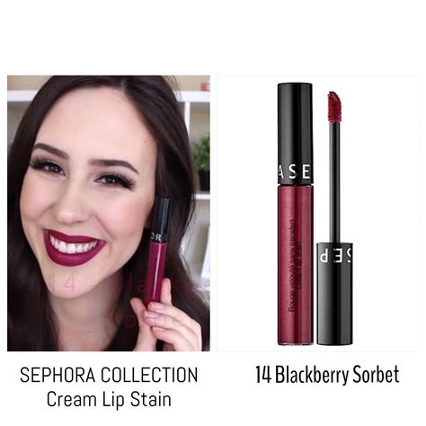 SEPHORA COLLECTION Cream Lip Stain 14 Blackberry Sorbet