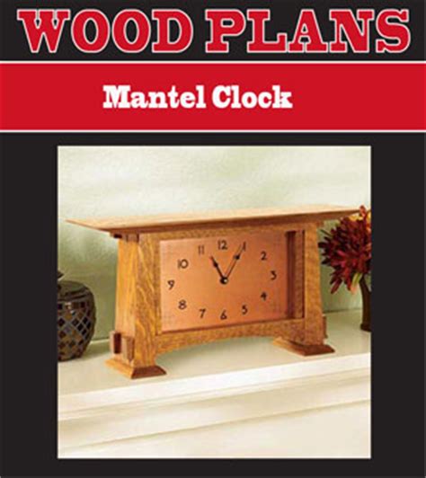 How to Build Wooden Mantel Clock Plans PDF Plans