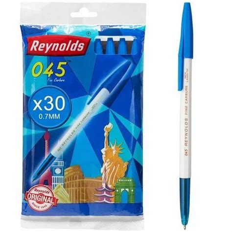 10 Pieces Plastic 045 Reynolds Ball Pen, For Writing at Rs 45/packet in Gautam Budh Nagar