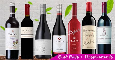 Popular Red Wine Brands