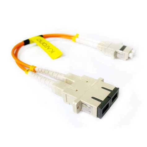 Fiber Optic Adapter, Karono LC to SC On-line Adapter Cable, Male & Female Mutual Transfer ...