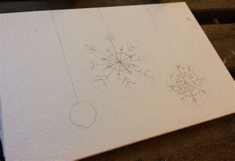 Watercolor snowflakes Tutorial - Life-athon