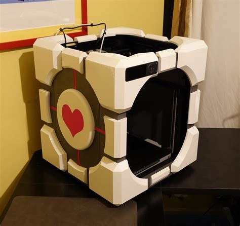 Companion Cube P1P Mod ( Bambu Lab ) by neil3dprints | Download free STL model | Printables.com