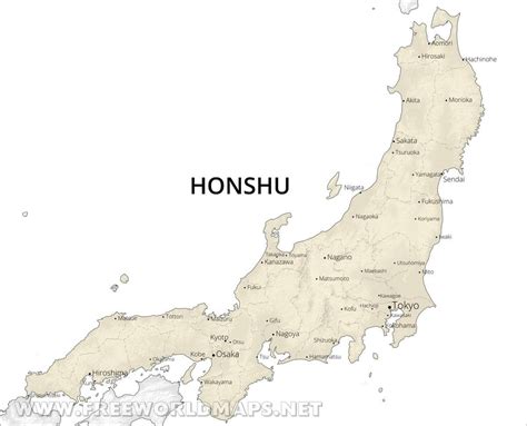 View 18 Map Of Honshu Cities - learnmediapublic