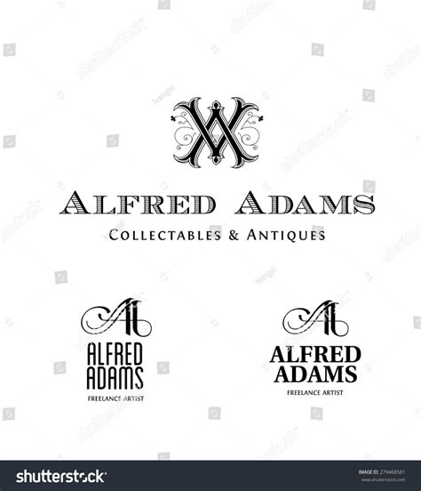 Vintage Logos Based On Aa Monogram Stock Vector (Royalty Free) 279468581 | Shutterstock