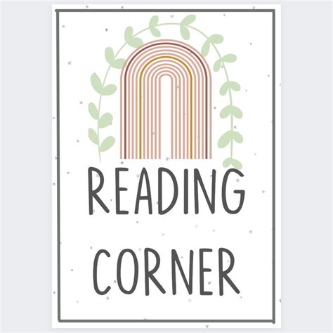 Reading Corner Posters • Teacha!