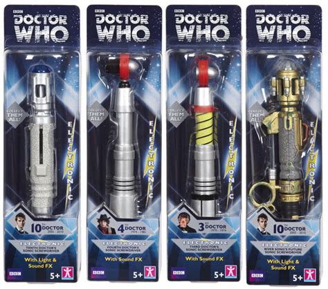 Doctor Who Electronic Sonic Screwdriver Collection Wave 1 – Merchandise Guide - The Doctor Who Site