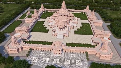 3D preview of grand Ram Mandir in Ayodhya released