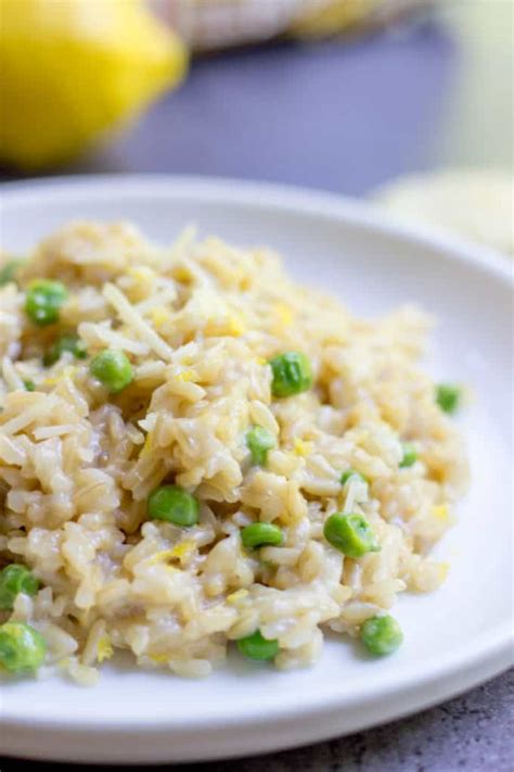 One Minute Brown Rice Risotto - Dinner, then Dessert