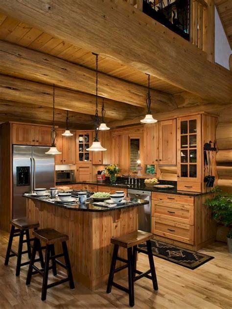 20+ Small Rustic Cabin Kitchen Ideas – DECOOMO