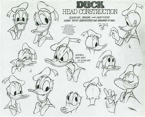 Comic model sheets? | The Feathery Society - Disney Comics English Fan Forum