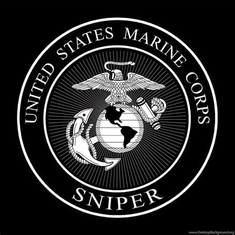 The Gallery For > Usmc Sniper Logo Wallpapers Desktop Background