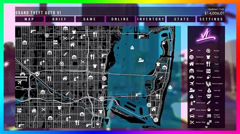 Gta 6 Vice City Map