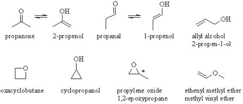 Isomers Of C3h6o