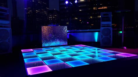 Led Dance Floor Rental and Sale - PartyWorks Interactive