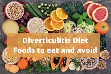 Diverticulitis Diet - Food to eat and avoid with Diverticulitis