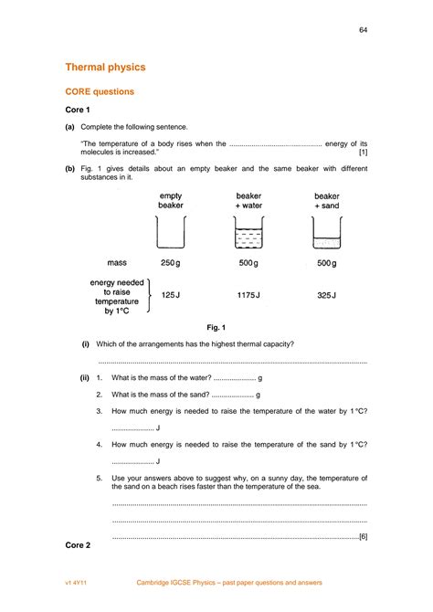 SOLUTION: Cambridge igcse physics 0625 past paper questions and answers ...