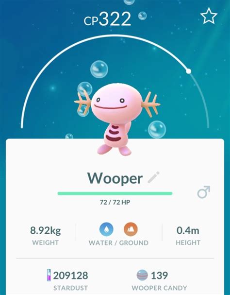 Shiny Wooper – Pokémon Blog