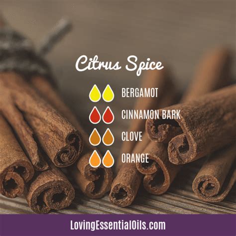 Bergamot Diffuser Blends - Relax and Uplift Your Senses! by Loving Essential Oils | Citrus Spice ...