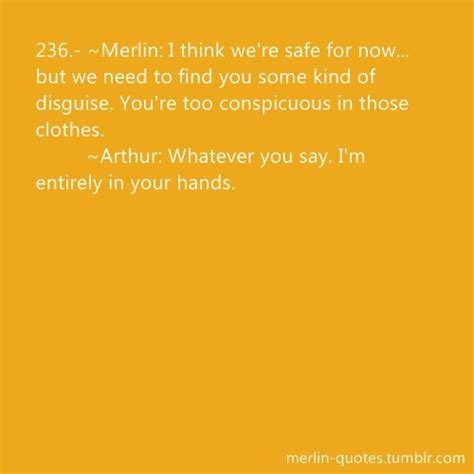 Merlin ~ Quotes