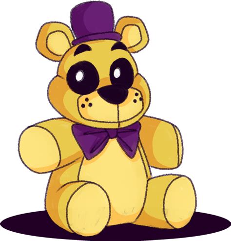 Fnaf Fredbear Plush Fanart Clipart (700x700), Png Download | Fnaf drawings, Fnaf golden freddy, Fnaf