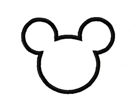 Free Mickey Mouse Head Silhouette, Download Free Mickey Mouse Head Silhouette png images, Free ...