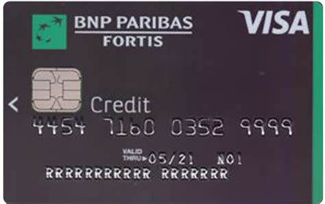 BNP Paribas Fortis carte Visa Classic | les avantages