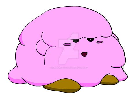 Fat Kirby by benjaminelsalvador on DeviantArt