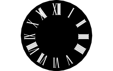 Wall Clock Design Free Dxf File For Cnc DXF Vectors File | Vectors File