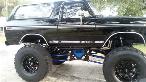 1979 Custom Lifted Black Ford Bronco