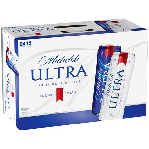 Michelob Ultra® Light Beer, 24 Pack 12 fl. oz. Cans - Walmart.com