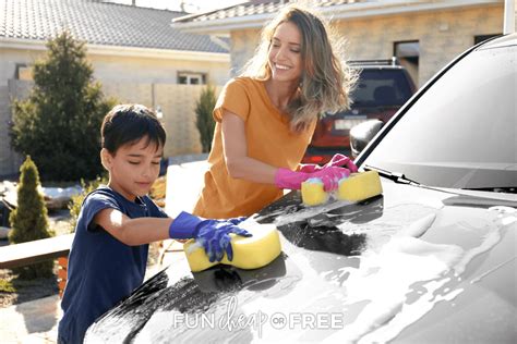 Wash Your Car at Home and Save Money - Fun Cheap or Free